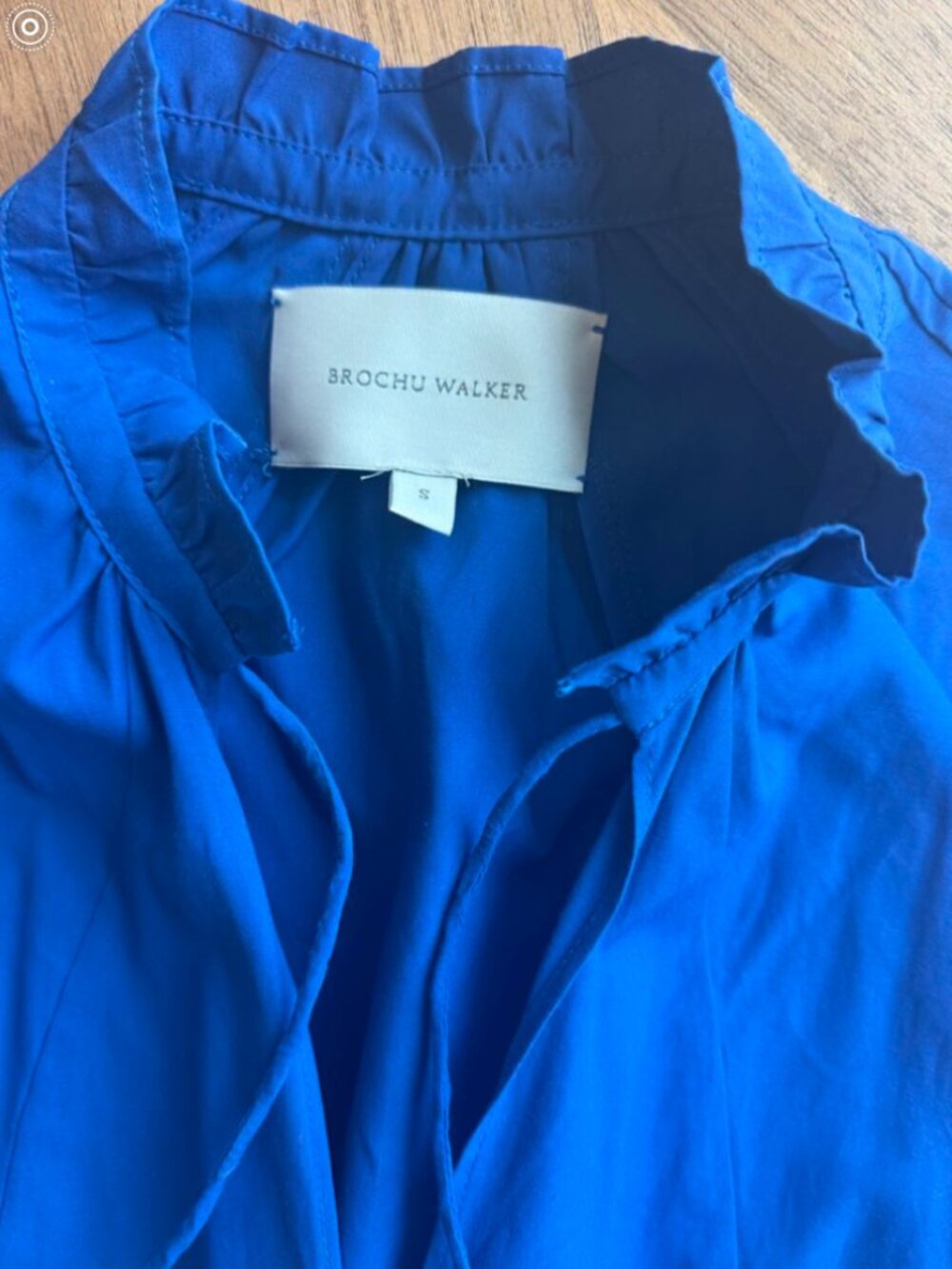 Brochu Walker Newport Midi Dress In Cobalt Blue - Picture 5 of 5